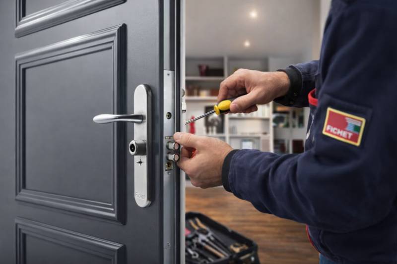 Serrurier pour la réparation d'une serrure Fichet à Lyon