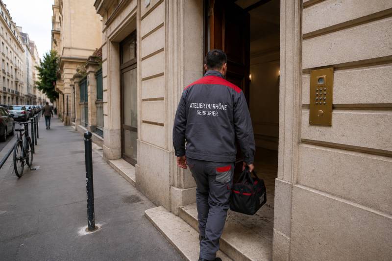 Intervention un dimanche par notre serrurier à Lyon 2