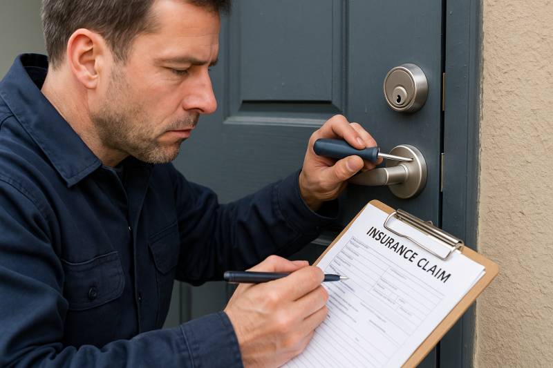 Intervention d'un serrurier agréé assurances à Lyon 8 (69008)