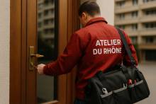 Notre zone d'activité pour ce service Serrurier pour ouvrir une porte claquée en urgence à Lyon 9 Vaise